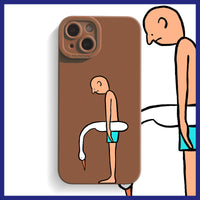 Depressed Original Niche Silicone Phone Case