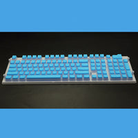 Pudding 108 Key Double Skin Pudding Cream PBT104 Two-color Milk Skin Mechanical Keyboard Translucent Keycap