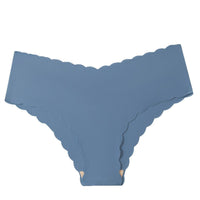 European And American Seamless Ice Silk Briefs Sexy Breathable With Print