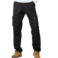 Winter Many New Men's Leisure Pants Pocket Tooling Plus