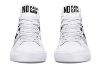 Printed Couple High-top Canvas Shoes