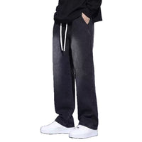 Straight-leg Relaxed-fit American-style Mens Jeans