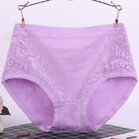 Women's Cotton Breathable Plus Size High Elastic Underwear