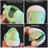 Girls' Flying Woven Breathable Pumps
