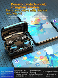 Men In-ear High-end High-quality Noise Reduction Wireless Bluetooth Headset