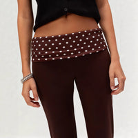 Women's Casual Solid-Colored Slim-Fit Pants