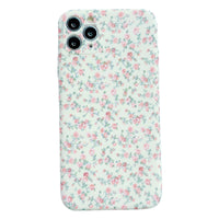 Compatible with  , Creativity Phone Case Frosted Floral Butterfly Phone Case