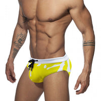 Men's Tethered Stretch  Swimming Briefs Men