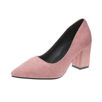 Extra Large Women's Chunky Heel High Heels