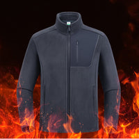 Fleece Sweater Men's Thickened Fleece-lined Polar Fleece