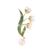 High-end New Exquisite Lily Of The Valley Brooch
