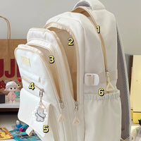 Large Capacity Minority Simple Backpack