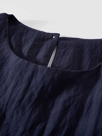Women's Lace-up Sleeveless Shirt Irregular Cinched Top
