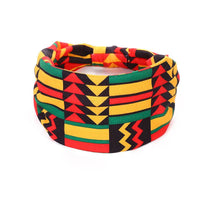 Headscarf African Print Hair Band Elastic Women Sports Yoga Hair Band Wide Brim
