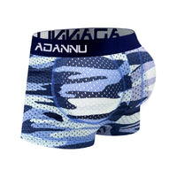 Camouflage Mesh Breathable Removable Cup Hip Cushion Men's Hip Lifting Underwear