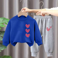 Children's Suit Girls' Sweater Two-piece Set