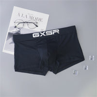 Men's Boxer Briefs And Breathable Milk Silk Low Waist