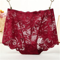 Hollow rose briefs