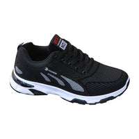New Men's Casual Running Warm Shoes Leather Sneakers