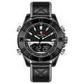 Men's multifunctional waterproof fashion belt watch