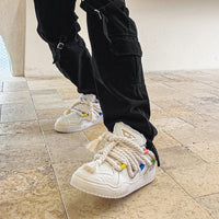 Fashion Hong Kong Style Retro Minority Men's Shoes