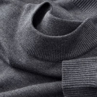Men's Half-high Collar Warm Long Sleeves Knitwear
