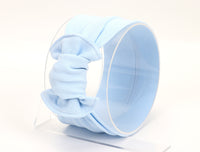 Knotted bowknot wide children's hair band