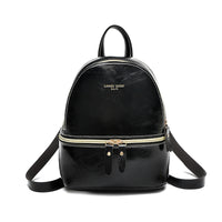 Mini Oil Wax Leather Small Backpack