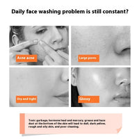 Vitamin C Facial Cleanser For Girls Deep Cleansing And Oil Controlling Moisturizing
