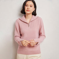 New Knitwear Solid Color Women's Sweater