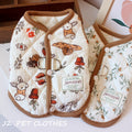 Winter Pet Coat Cat Clothes Thick Warm Autumn And Winter