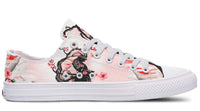 Fashion Printed Couple High Top Canvas Shoes