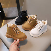 Big Cotton Boys' Fashion Martin Boots Side Zipper