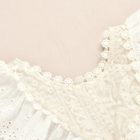Romper flying sleeves jumpsuit lace romper