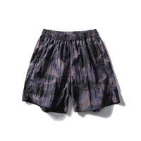 Summer Loose Leopard Print Shorts Men