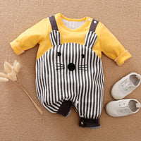 Baby Casual Jumpsuit Fake Two Pieces Jumpsuit