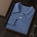 Men's Knitted Autumn And Winter Leisure Long Sleeve Pullover Top