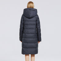 Windproof Zipped Stand Collar Cotton-padded Jacket