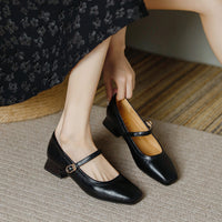 Mary Jane Commuter Retro Style Plus-Size Womens Shoes
