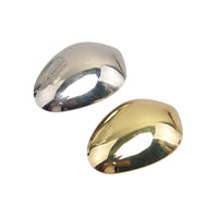 European And American Fashion Metal Egg Shell Hair Styling Minimalist Design Oval Shield Spring Clip Hair