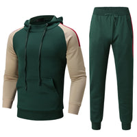 Men's Sport Color-blocked Sweatshirt Sport Casual