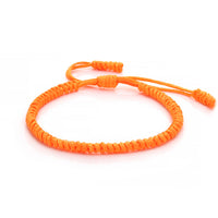 Creative Pure-thread Handmade DIY Braided Nylon Cord Bracelet