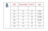 Infant Toddler Summer Lapels Denim Jumpsuit