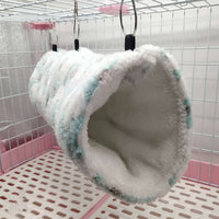 Hamster Warm Tunnel Super Soft Plush Tunnel Nest