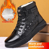 Fur Integrated Warm Snow Cotton Boots