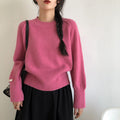 Autumn All-matching Lazy Style Pullover Sweater