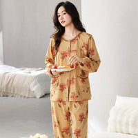Women's Fashion Personalized Cotton Pajamas Suit