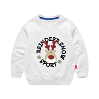 Children's Sweater Korean Style Sweatshirt Boys' Round Neck