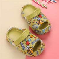 Cute Cartoon Home-printed Soft-soled Children's Slippers