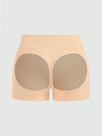 Women's Mid Support Shapewear Shorts - Plus Size Cut-Out Butt-Lift & Tummy Control